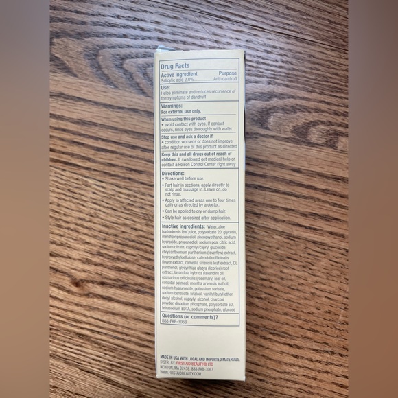 First Aid Beauty Hair New First Aid Beauty Antidandruff Scalp Serum